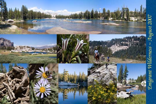 Emigrant Wilderness Collage