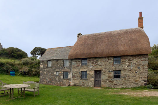 Thatched House Near Prussia Cove