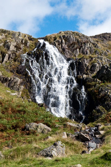 Waterfall Along Tongue Gill