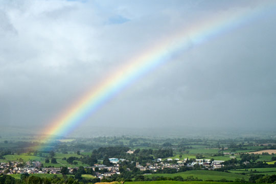 Rainbow over Kirkby Stephen