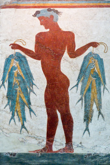 1650 BCE Fresco