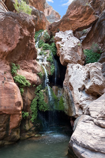 MP117:  Royal Arch Creek Waterfall in Elves Chasm